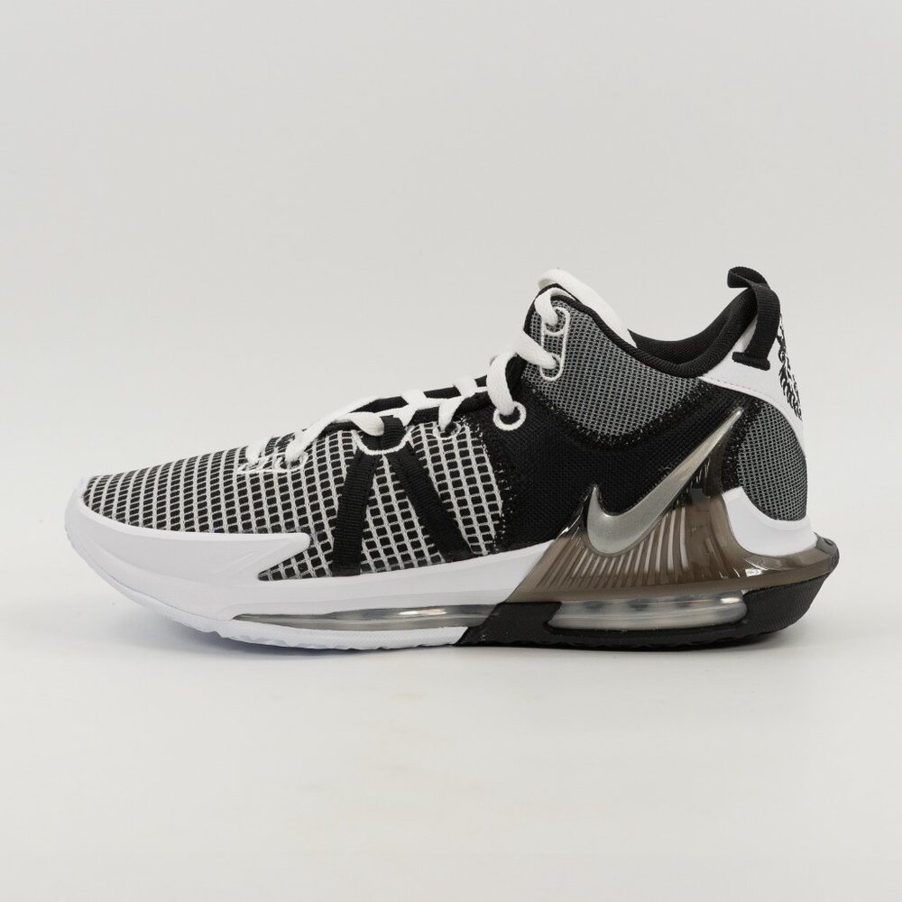 Nike LeBron Witness 7 'White Black' DM1123-100 Basketball size 9.5 - Picture 4 of 9